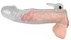 Crystal - Penis Sleeve with Vibro Stimulator 23cm