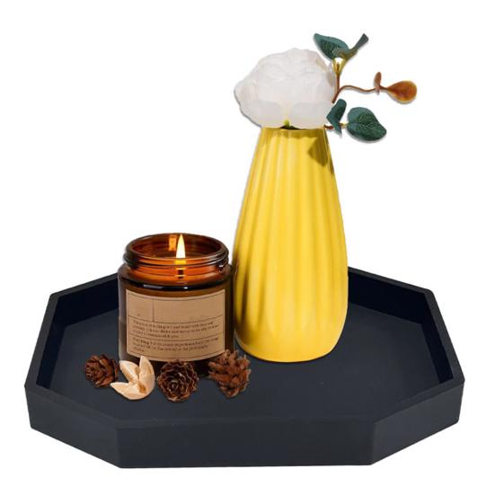 Küçük Silikon Banyo Tezgahı Tepsisi Tezgah Sabunluk Su Geçirmez Kaymaz Tasarım Tuvalet Deposu Masaüstü Düzenleyici Tepsi