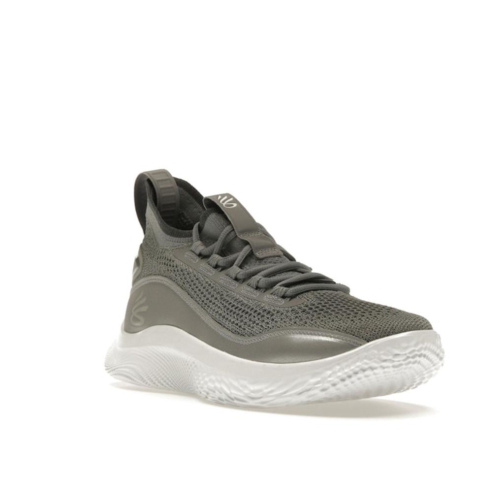 Curry Brand Curry Flow 8 Shine Men Sneakers Grey Steel White 3024031-100