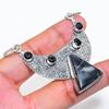 Natural Maligano Jasper, Spinel 925 Sterling Silver Jewelry Pendant 2.29" ZS-189