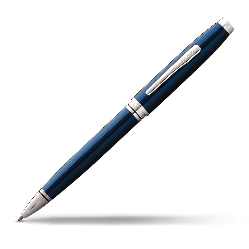

[Free name engraving] [Free wrapping] Cross ballpoint pen coventry blue lacquer NAT0662-9