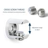 10Pcs Adjustable Zinc Alloy Glass Clip Cabinet Shelf Support Plates Bathroom Glass Holders for Fixing Bathroom Glass