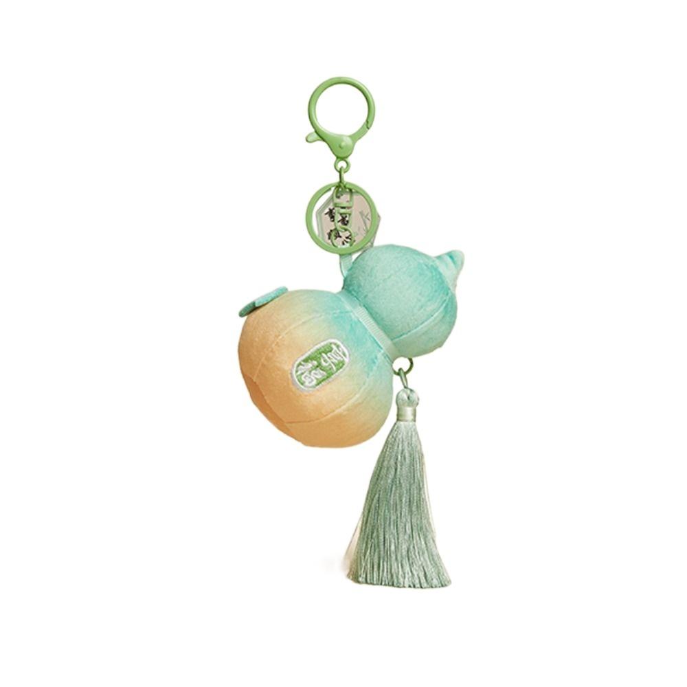 Backpack Decor Plush Gourd Keychain Bag Hanging Gourd Keyring Gourd Car Key Chain  Backpack Decor