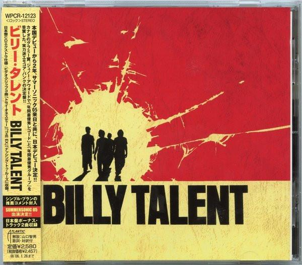 

CD BILLY TALENT - Billy Talent WPCR12123 Atlantic 2005 Japan ObiRock Used