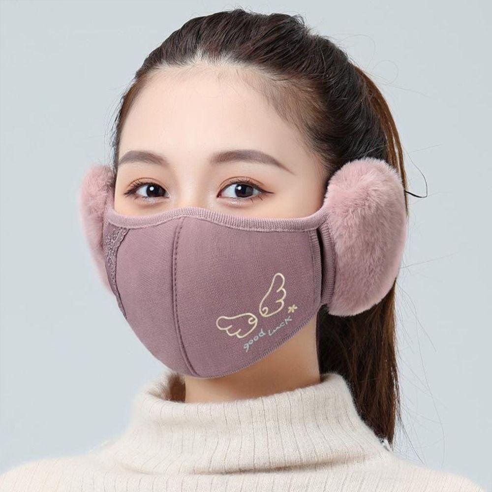 Warm Thermal Earmuffs Mask Windproof Cycling Earflap Winter Ear Warmer