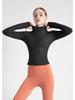 Damen Sportjacke mit schnell trocknendem Stoff, schmal geschnitten und mit Fleece gefüttert, für Fitness & Yoga