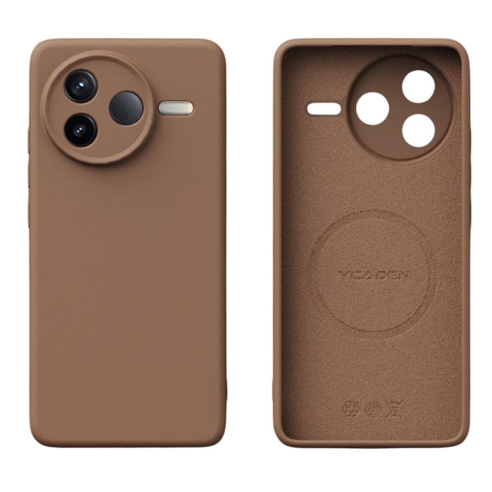 YCADEN For Xiaomi Redmi K80 5G/Poco F7 Pro 5G Case Compatible with MagSafe Precise Cutouts TPU Phone Back Cover