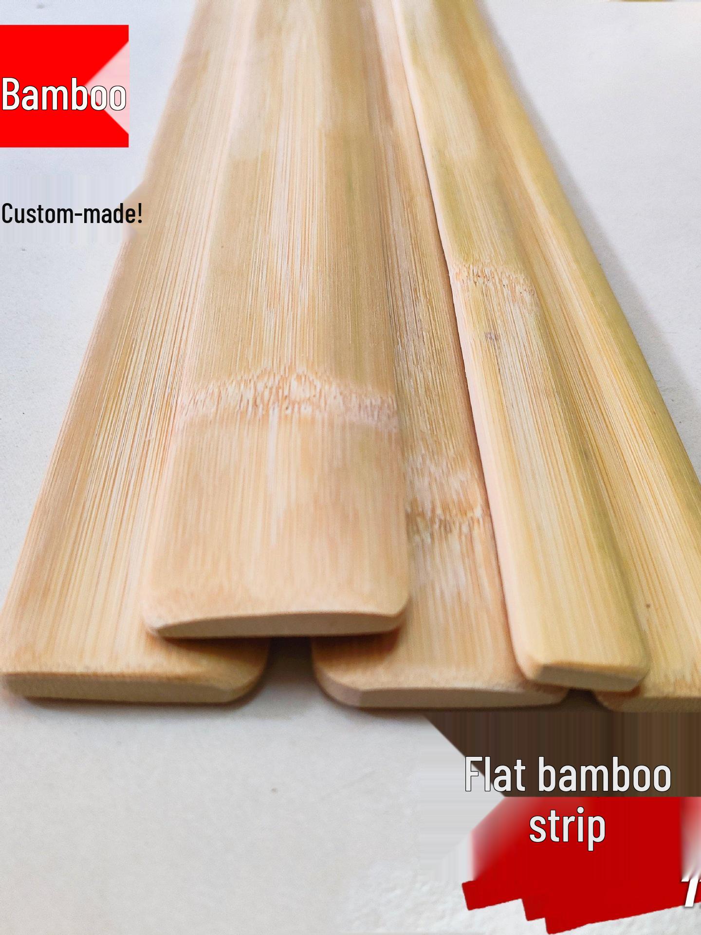 

Bamboo Slats & Strips: DIY Handicraft Materials for Carving & Ruler Projects 2x20cm Strip Single Pack