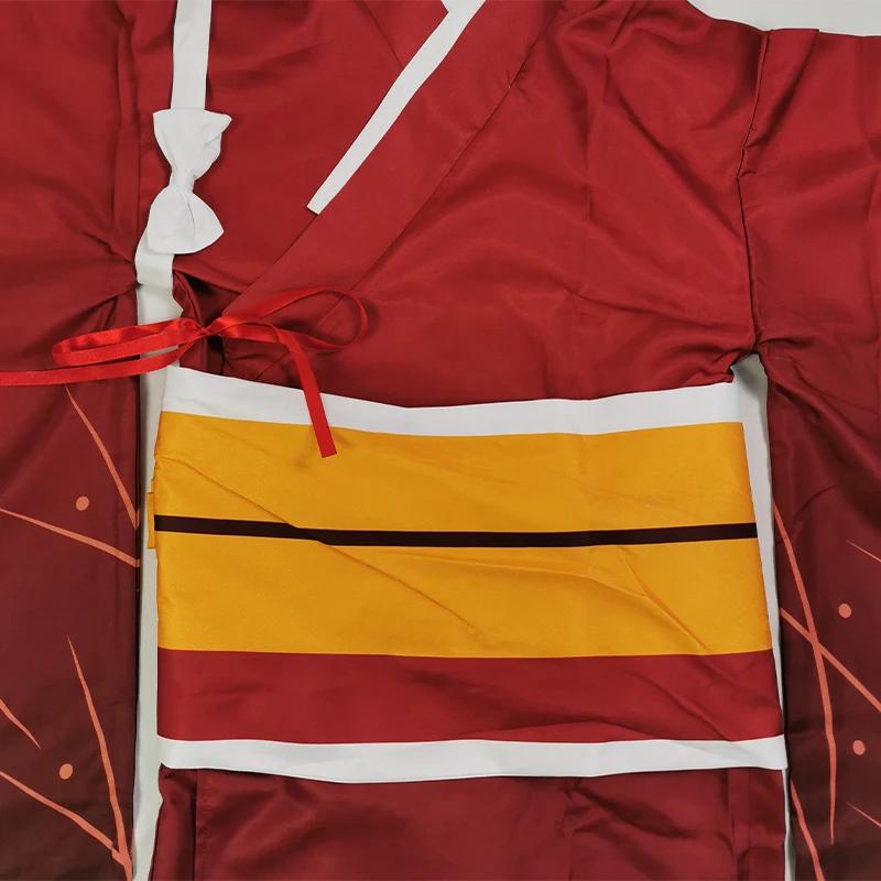 Anime Bsd Izumi Kyouka Kimono Cosplay Kostým s pokrývkou hlavy na Halloween Izumi Kyouka