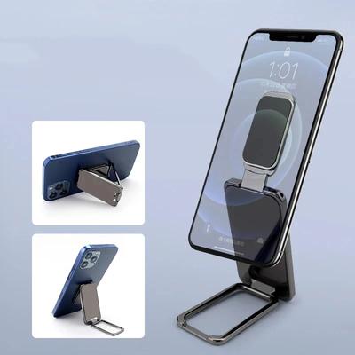Suporte de Anel de Dedo para Celular Expansão por Gravidade Retrátil Suporte Magnético de Mesa para iPhone 15 14 ablet Acessórios de Telefone