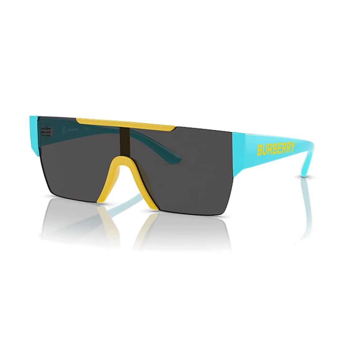 Burberry Logo Frame Sunglasses Kids sunglasses Green 0JB438740508728 Basic Packaging-Eyeglass Case+Box,F,Green