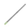 Collapsible Stainless Steel Drinking Straw Reusable Metal Straw with Cleaning Brush for Travel Work Green