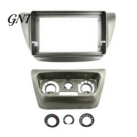 Dash Mounting Panel 9 Inch Car Radio Kit for Lancer IX 2006, Navigation Custom Fit Trim Installation Fascia Panel, Center Console Replacement