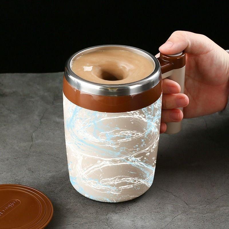 Self-stirring Cup Soy Milk Cup Coffee Cup Rechargeable Portable Shaker Milkshake Household Drinking Tool Milk Cup