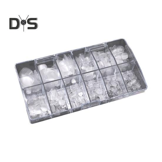 

240/504 шт. DIY педикюрные патчи с квадратным носком для ногтей, пресс для полного покрытия, набор для наращивания накладных ногтей, прозрачные матовые накладные ногти для салона и красоты B