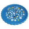 Non-Toxic Kids Inflatable Sprinkler Water Play Mat Outdoor Lawn Beach Spray Games Pad With Letters Design Summer Fun Cushion 100/170Cm