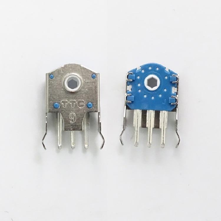 8mm 9mm 10mm 11mm Staubdichte Silberne Mausrädchen-Encoder, Präzisions-Scrollen Verbessertes Maus-Erlebnis