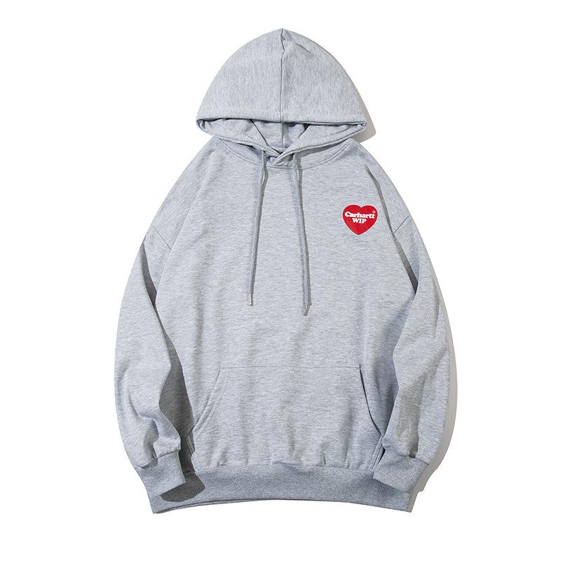 Carhartt Europe Kaha Classic Bestickter Lockerer Unisex Fleece Hoodie