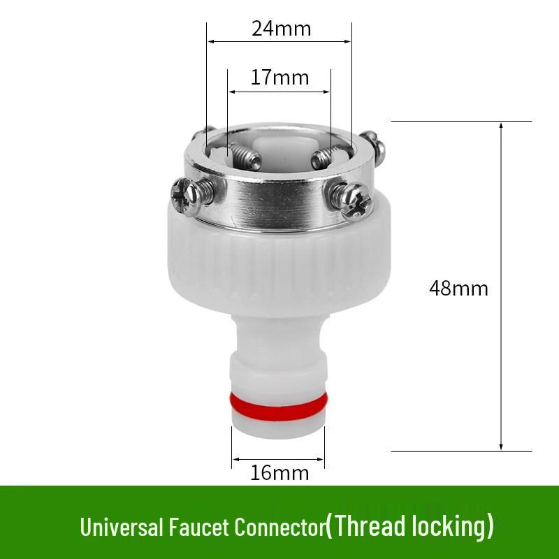4-Punkt Schnellkupplungs-Gartenschlauch-Wasserverbinder und Düsenset