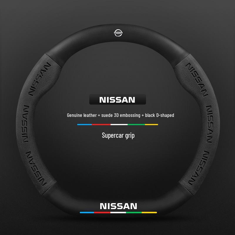 Nissan Lenkradbezug für Sylphy, Teana, Qashqai, Tiida, X-Trail, Sunny, Kicks, Murano und Bluebird