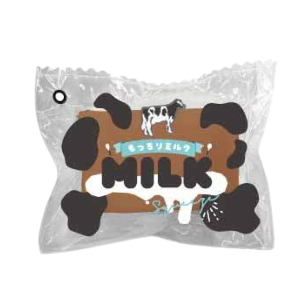 Joyful Squeeze Mochi Mochi Milk Cafe Au Lait Squeeze Toy Chewy and Soft Texture Addictive Milk Cow Milk Carton Design Stress Relief Kids Adults