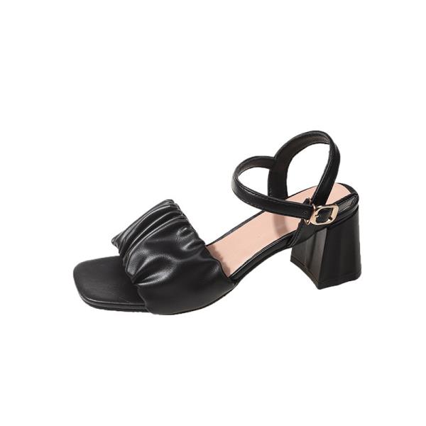 Fashion Shoes Slippers Soft Low Slides Women Heels Fashion Comfort Flat High Luxury Scandals Rome Pumps Fabric Casual PU TPR Hoof