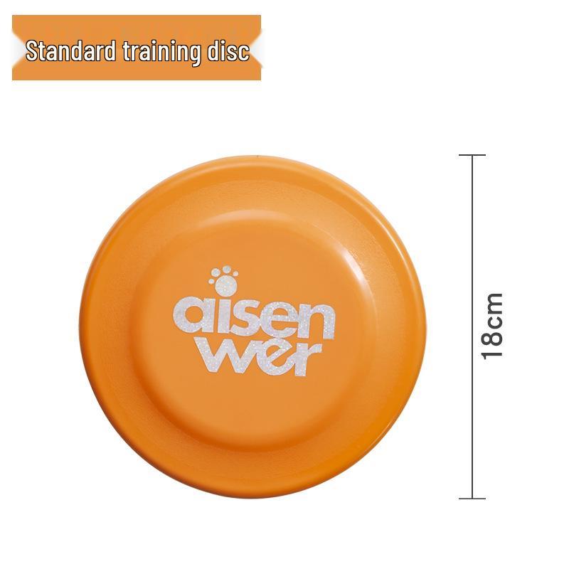 Aisenwell Durable Dog Frisbee - Bite-Resistant Training Disc & Floating Pet Toy