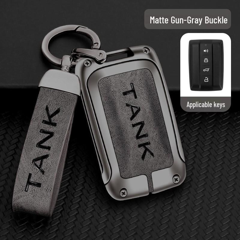 TANK 300 Key Case - New Logo for Challenger, Conqueror, Cyber, Wey, 500