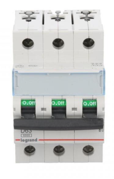 Circuit Breaker 3P D 63A 6Ka Ac S303 Tx3 403761