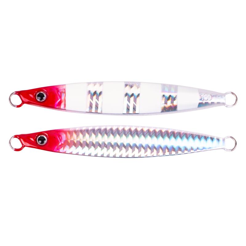 80g/100g/150g/200g/250g Luminous Vertical Trolling Boat Fishing Metal Jigs Lure Slow Jigging Lure Bait