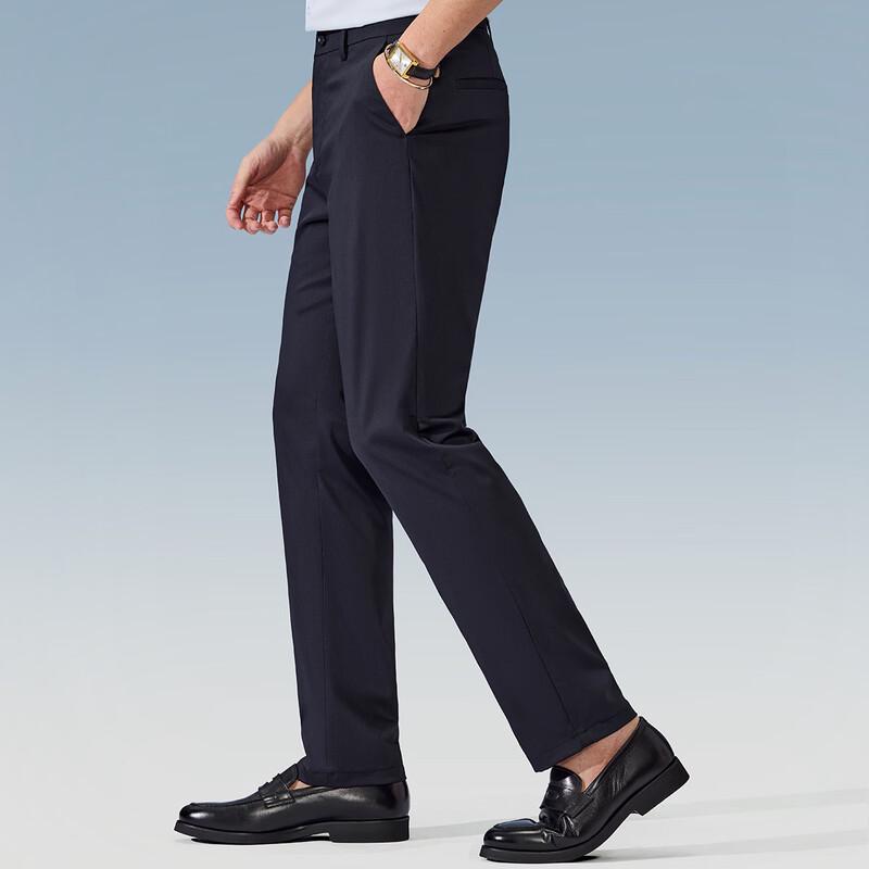 Judger Herren Seidenmischung Elastische Business Casual Hose