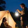 Solar Camping Light Waterproof USB Rechargeable LED Flashlight USB Rechargeable LED Flashlight Lightweight Camp Lamp For Hiking