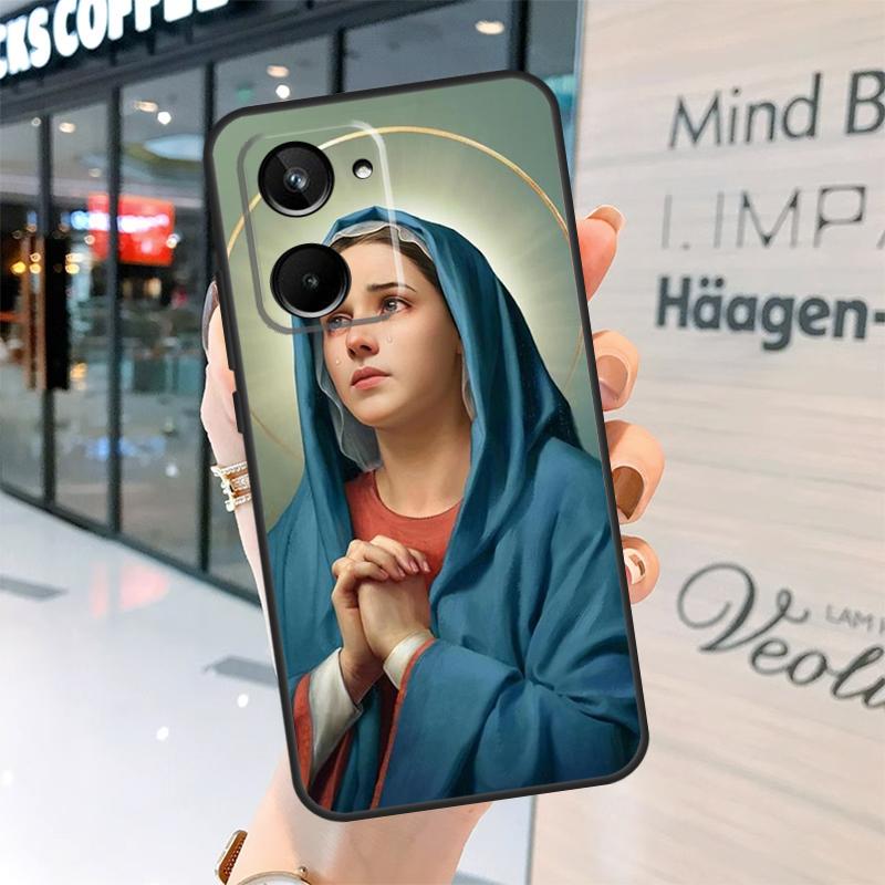 Virgin De Guadalupe Virgen Mary Case For Realme GT7 Pro GT6 11 12 13 14 15 Pro Plus C55 C53 C35 C33 C61 C65 C67 C53 C71 C75