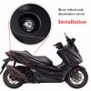 For Honda Forza350 FORZA NSS350 Accessories Rear Axle Fork Cap Nut Cover Wheel Axle Slider Screw Decoration