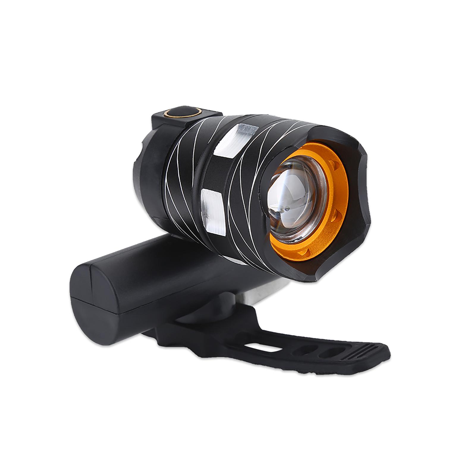 

Bike Hdlight USB Rechargble Waterproof Handlebar Front Light Cycling Lamp