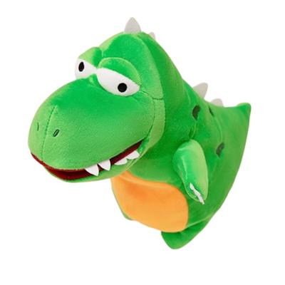 Parent-child Interactive Dinosaur Plush Hand Puppet Simulation Big Mouth Dinosaur Cosplay Plush Doll Comfortable Cartoon