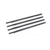 4 Stück Auto-Fenstergummidichtung für Mitsubishi Lancer 2.0L 2.4L 2008-2017 Wetterschutzdichtung Türleistenverkleidung 5727A005 5727A006