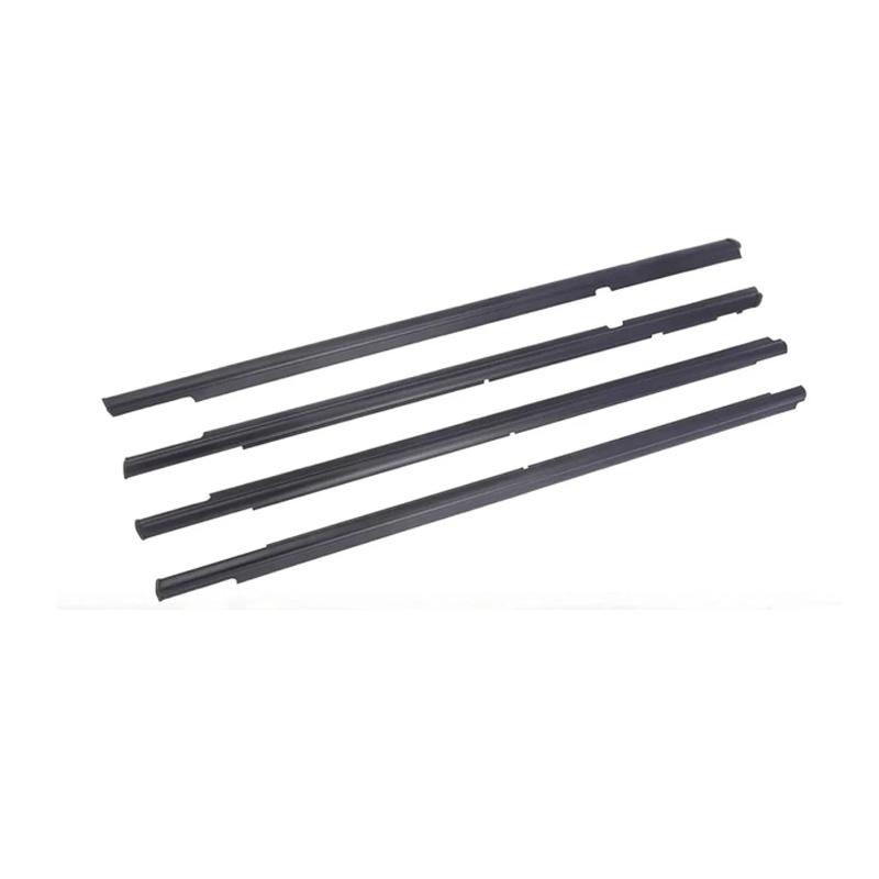 4 Stück Auto-Fenstergummidichtung für Mitsubishi Lancer 2.0L 2.4L 2008-2017 Wetterschutzdichtung Türleistenverkleidung 5727A005 5727A006