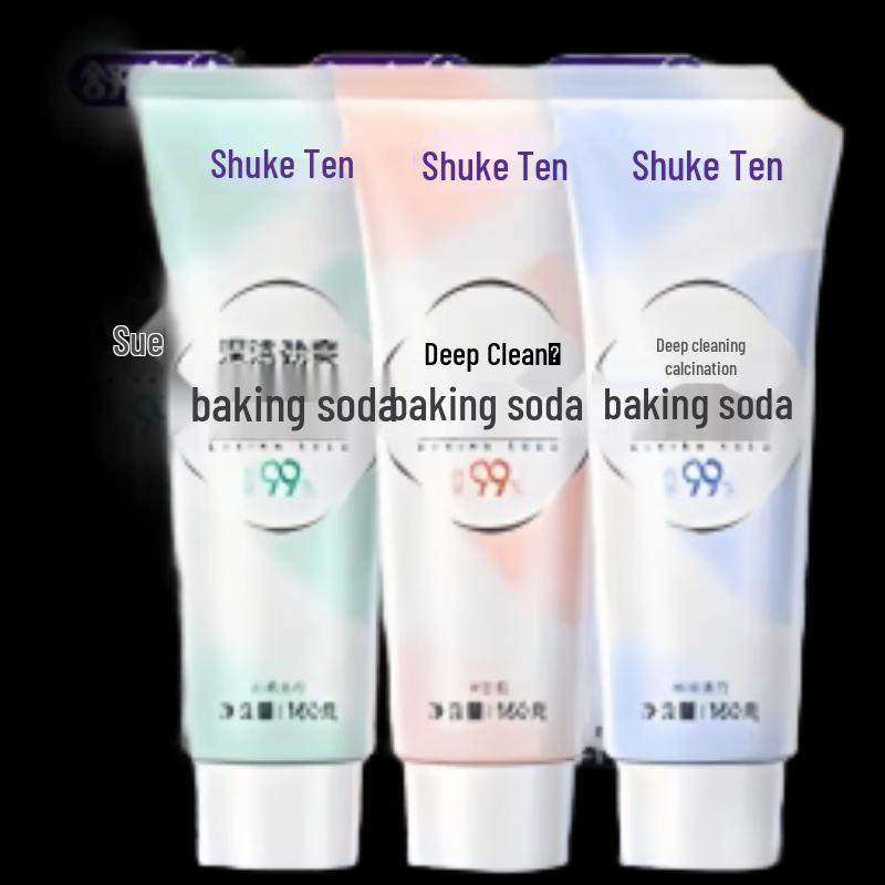 Shuke Deep Clean Baking Soda Whitening Toothpaste with Fluoride