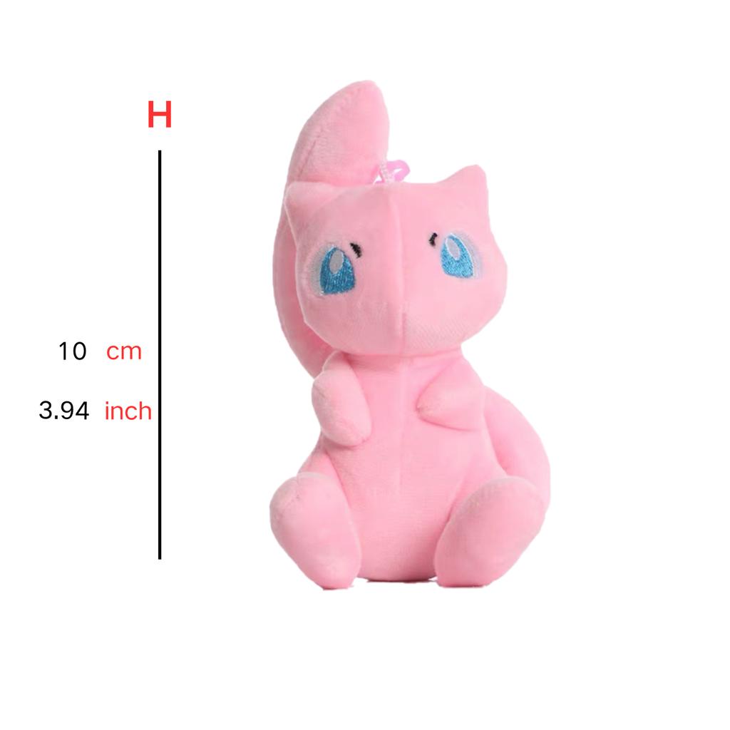 Pokemon Plush Keychain Pendant Poké Ball Gengar Charmander Psyduck Mew Jigglypuff Cartoon Kawaii sale Figure Toy Decor