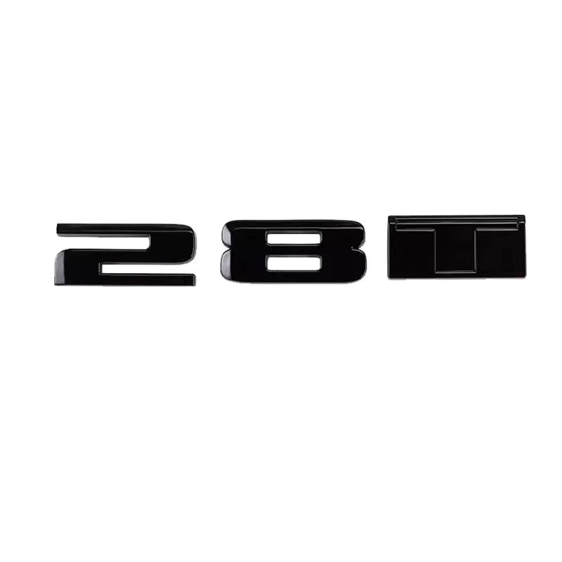 ABS Glossy Black Car Emblem Front Grille Rear Trunk Logo Decals Fender Badge Cover Stickers for Cadillac XT5 Auto Accessories