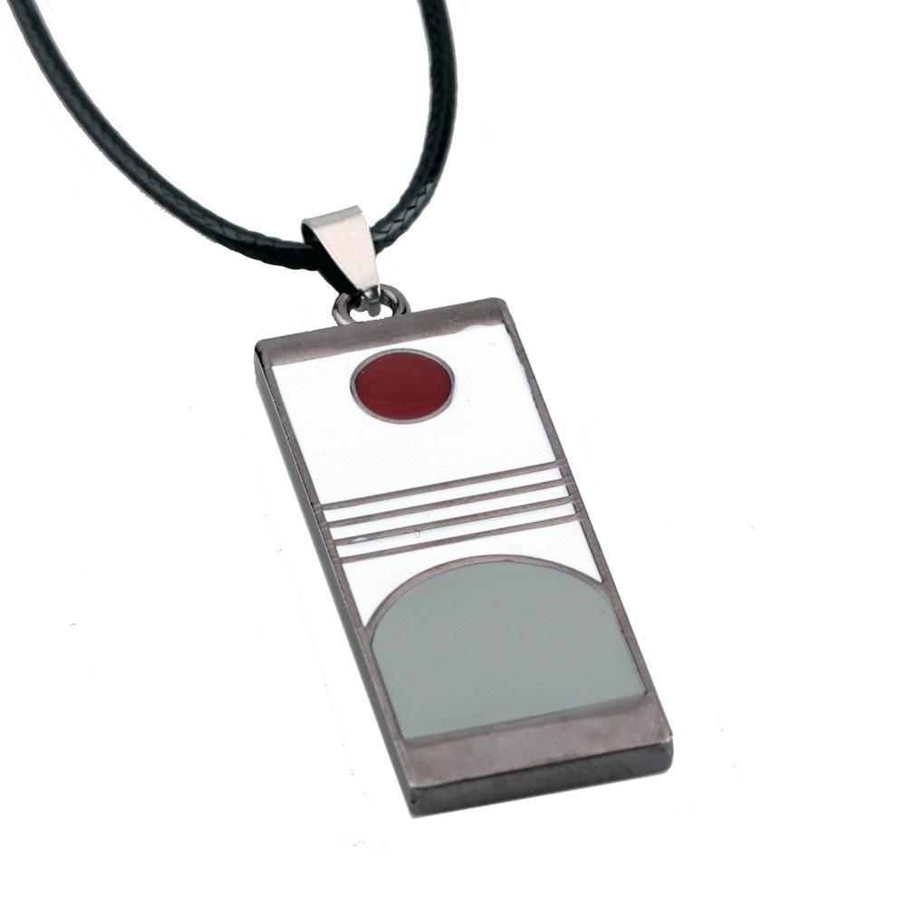Demon Slayer Kimetsu No Yaiba Anime Pendant Necklace Tanjiro Kamado Metal Charm Cartoon Accessories Hot New Fashion Jewelry