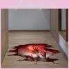 Terror Hand Halloween Bat Moon Living Room Home Decoration Floor Stickers