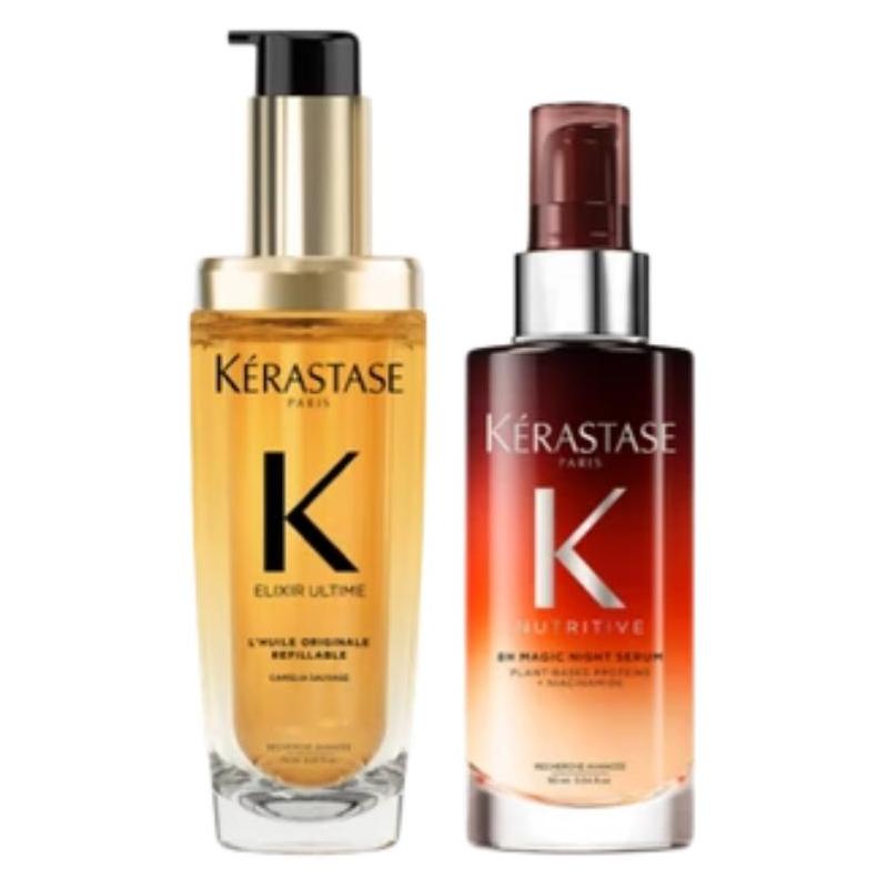 Kerastase Hydrating and soothing hair care oil, smooth and moisturizing 90ml+75ml