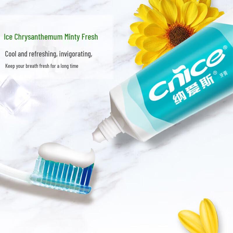 

Nice Cooling Ice Chrysanthemum Toothpaste, 5 x 120g