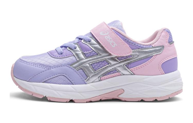 Asics Contend Амортизирующие Дышащие Низкие Детские Беговые Кроссовки Розово-Фиолетовые Детские 1014A359-500 27