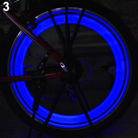 Safety Bright Bike Bicycle Cycling Car Wheel Tire Tyre LED Spoke Light Lamp