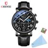 New CHENXI Watches Man Top Brand Luxury Leather Strap Date Quartz Clock Male Waterproof Chronograph Men Watch Business Fashion