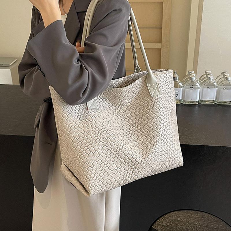 Crocodile Pattern Tote Bag With Large Capacity, Business Casual Portable Women's Shoulder Bag For Teen Girls Women