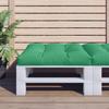 Vidaxl Pallet Cushion, Green, 80X80X12 Cm, Fabric